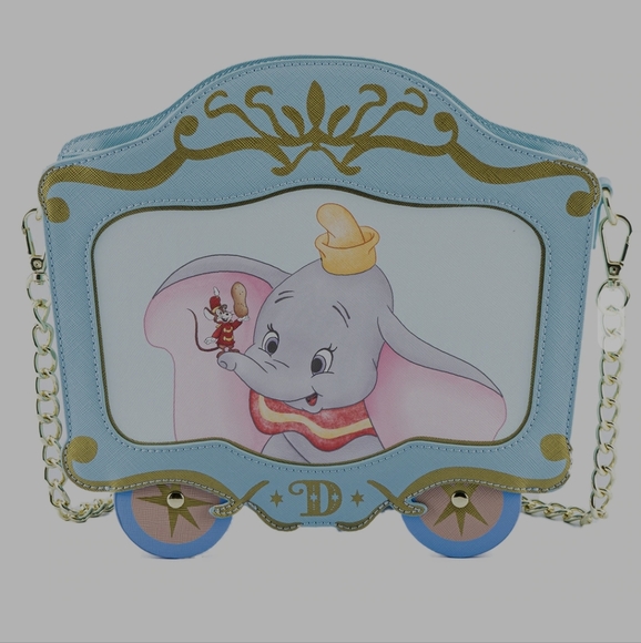 Loungefly Disney Dumbo 80th Anniversary Train Car Crossbody Bag - Picture 5 of 10